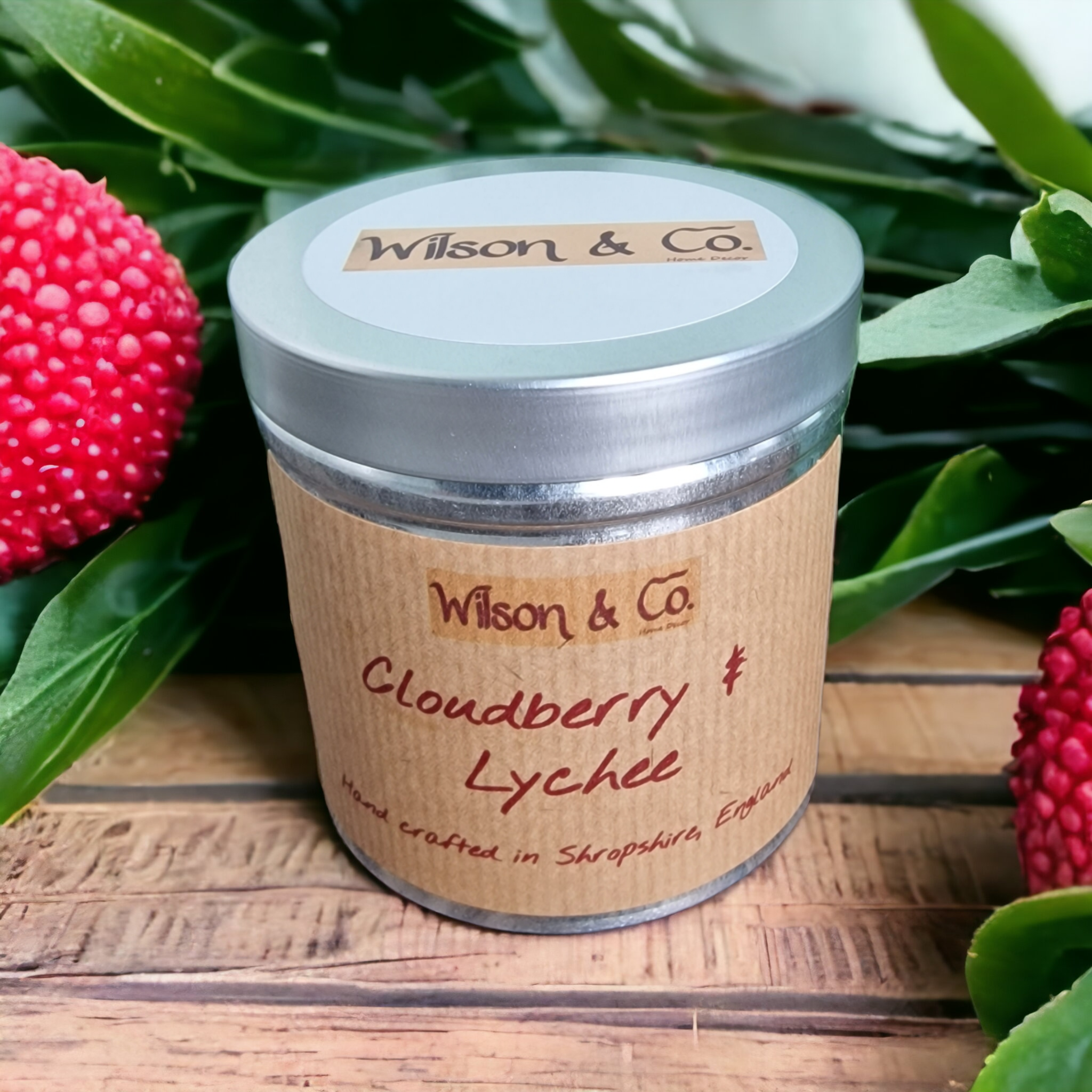 Cloudberry & Lychee Scented Candle 230g