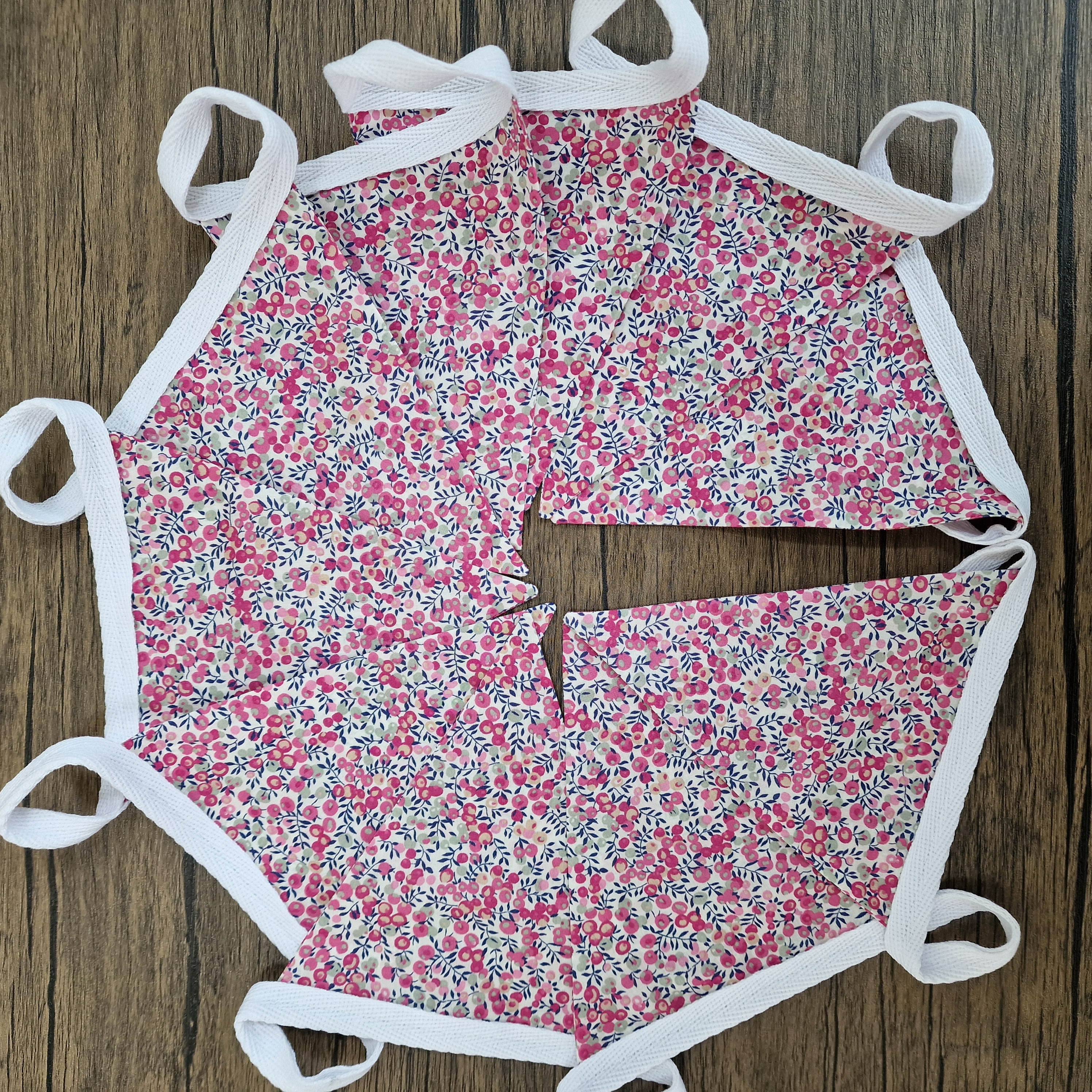 Liberty of London Pink Ditsy Floral Fabric Bunting 