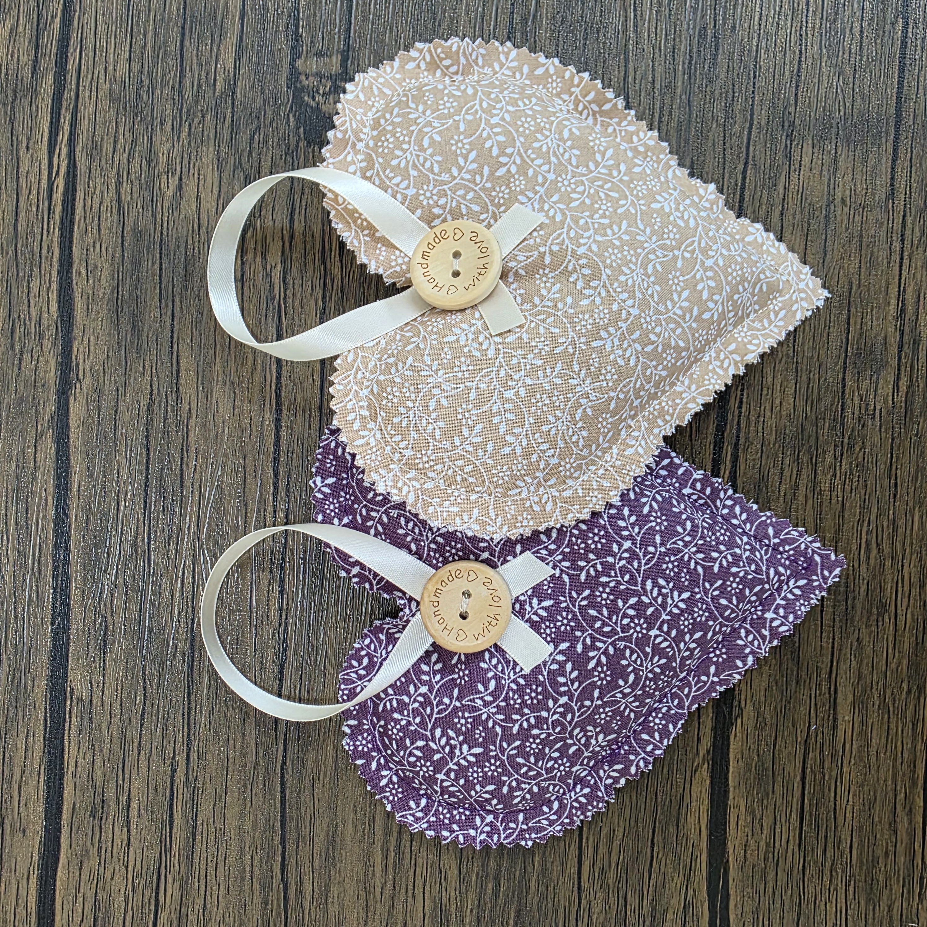 Lavender & Chamomile hearts - pack of 2 | scented heart