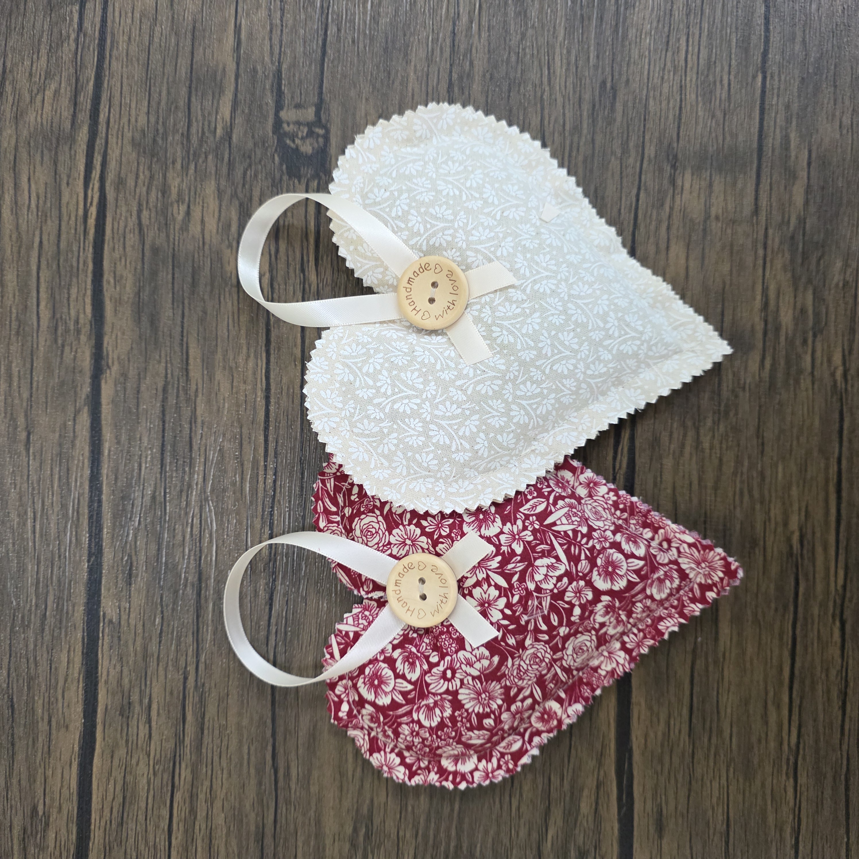 Lavender & Chamomile hearts - pack of 2 | scented heart
