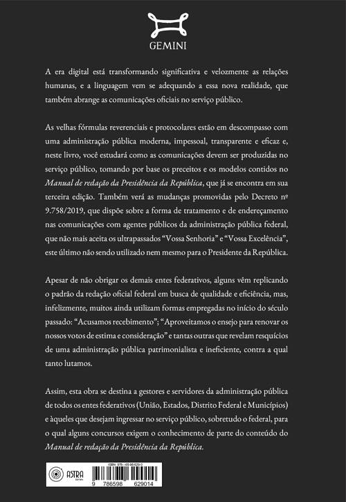 Redação oficial moderna