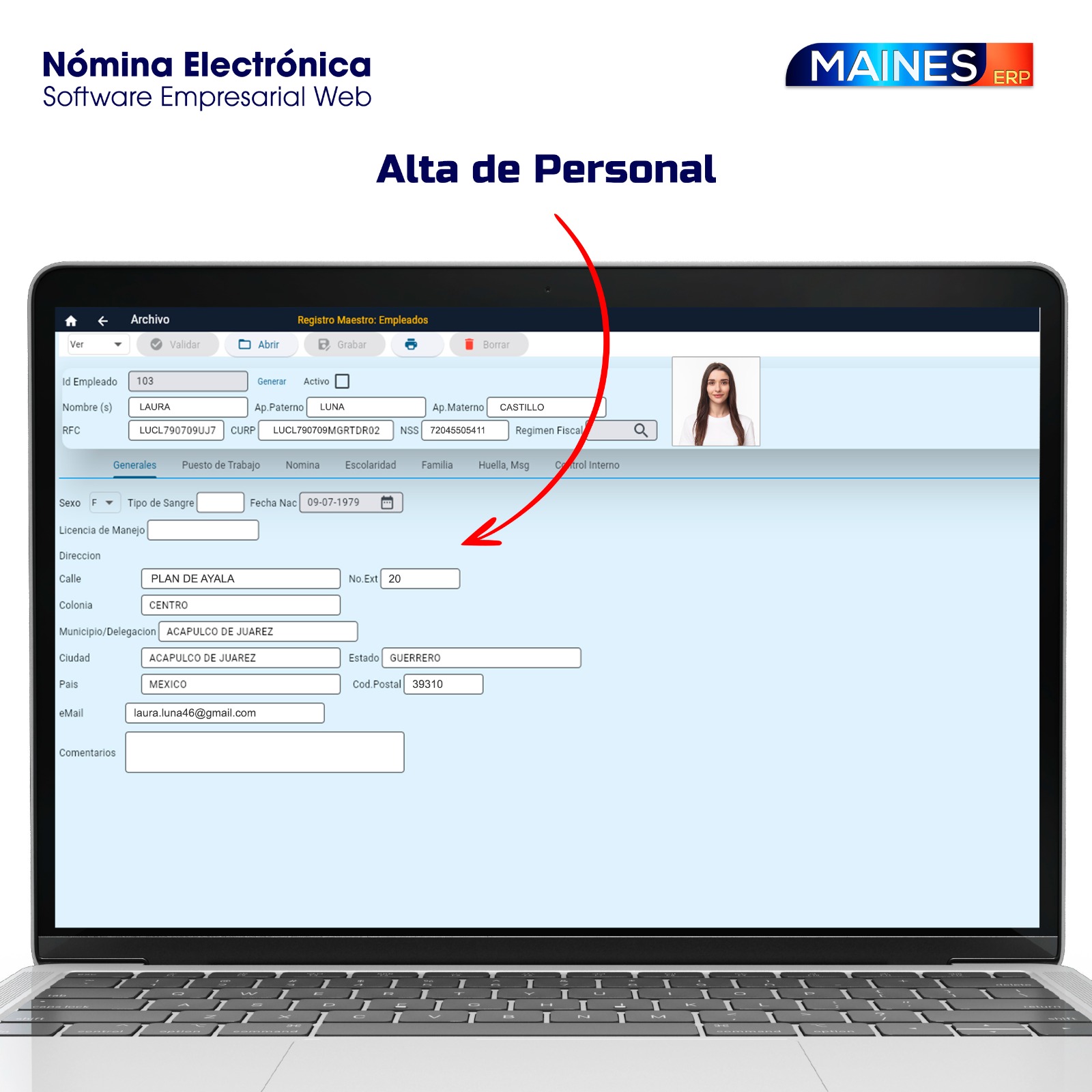 Maines-Nomina Online