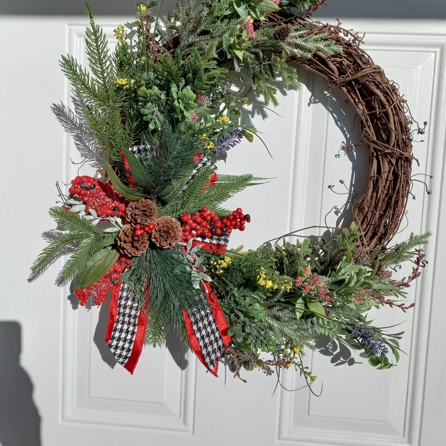 Festive Holiday Wreath