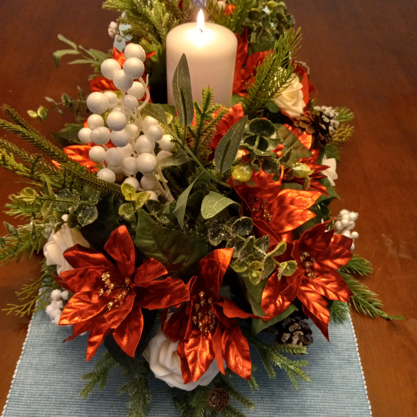 Festive Holiday Centerpiece