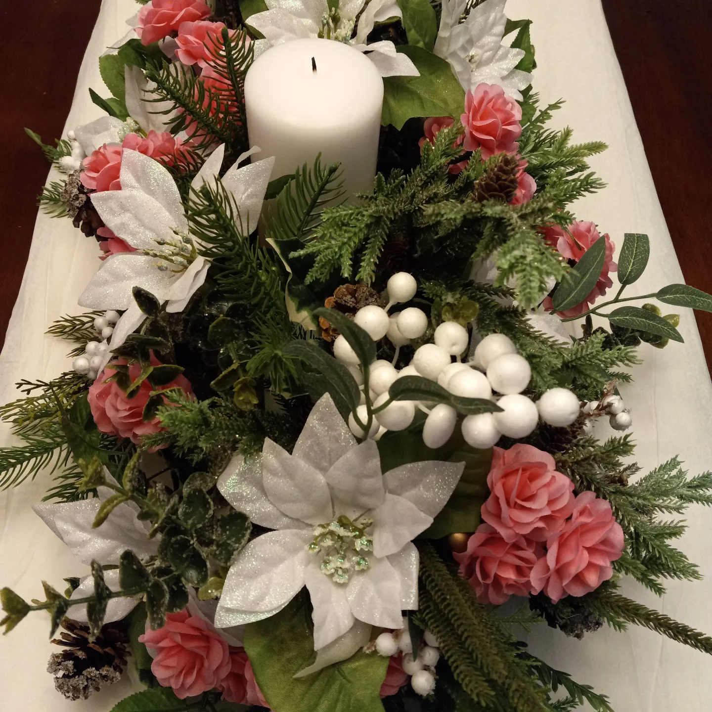 Festive Floral Centerpiece