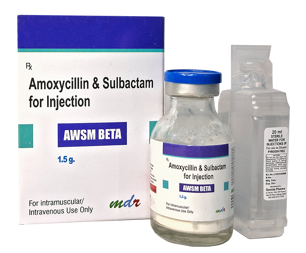 Amoxycillin and Sulbactam Injection