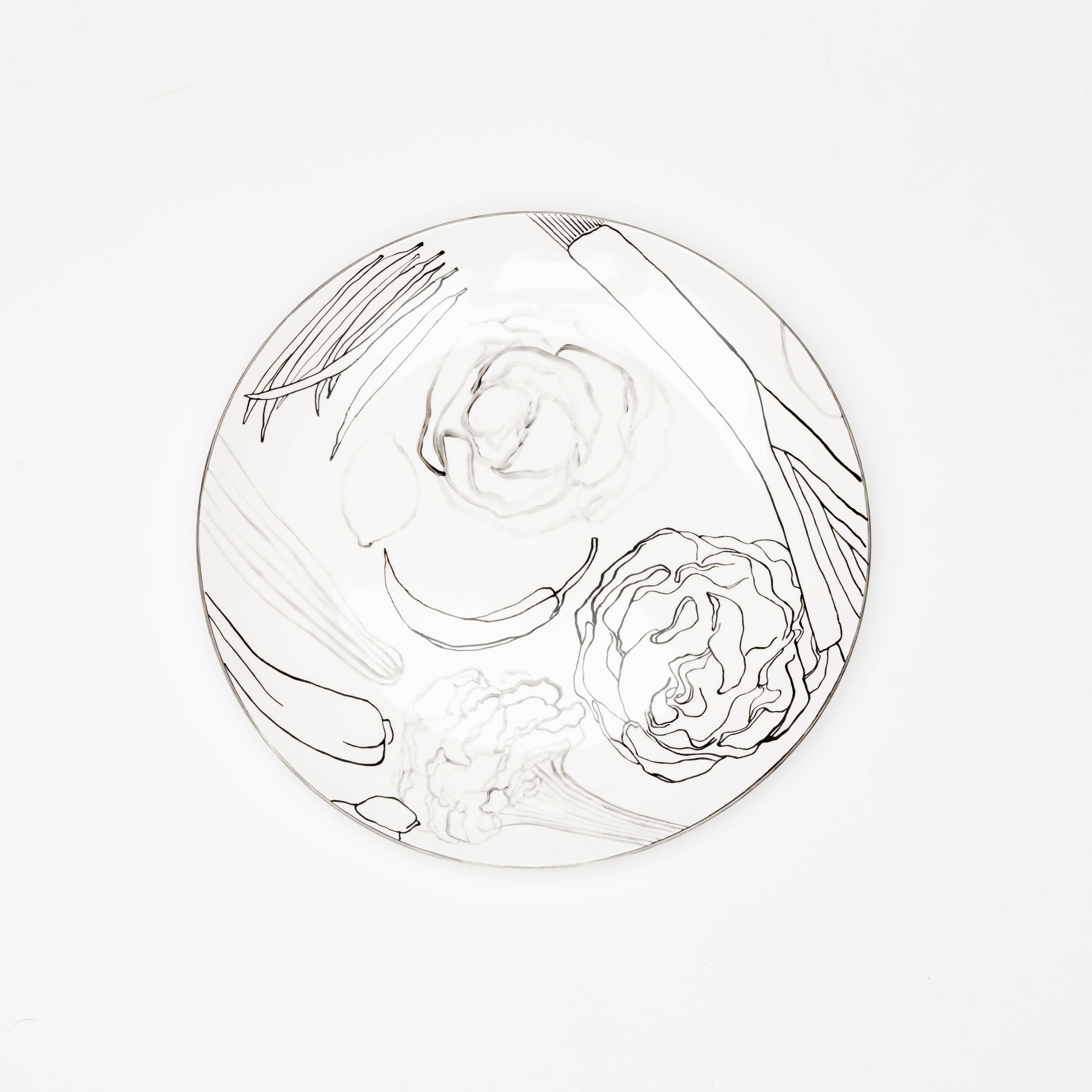 Šķīvis dārzeņiem