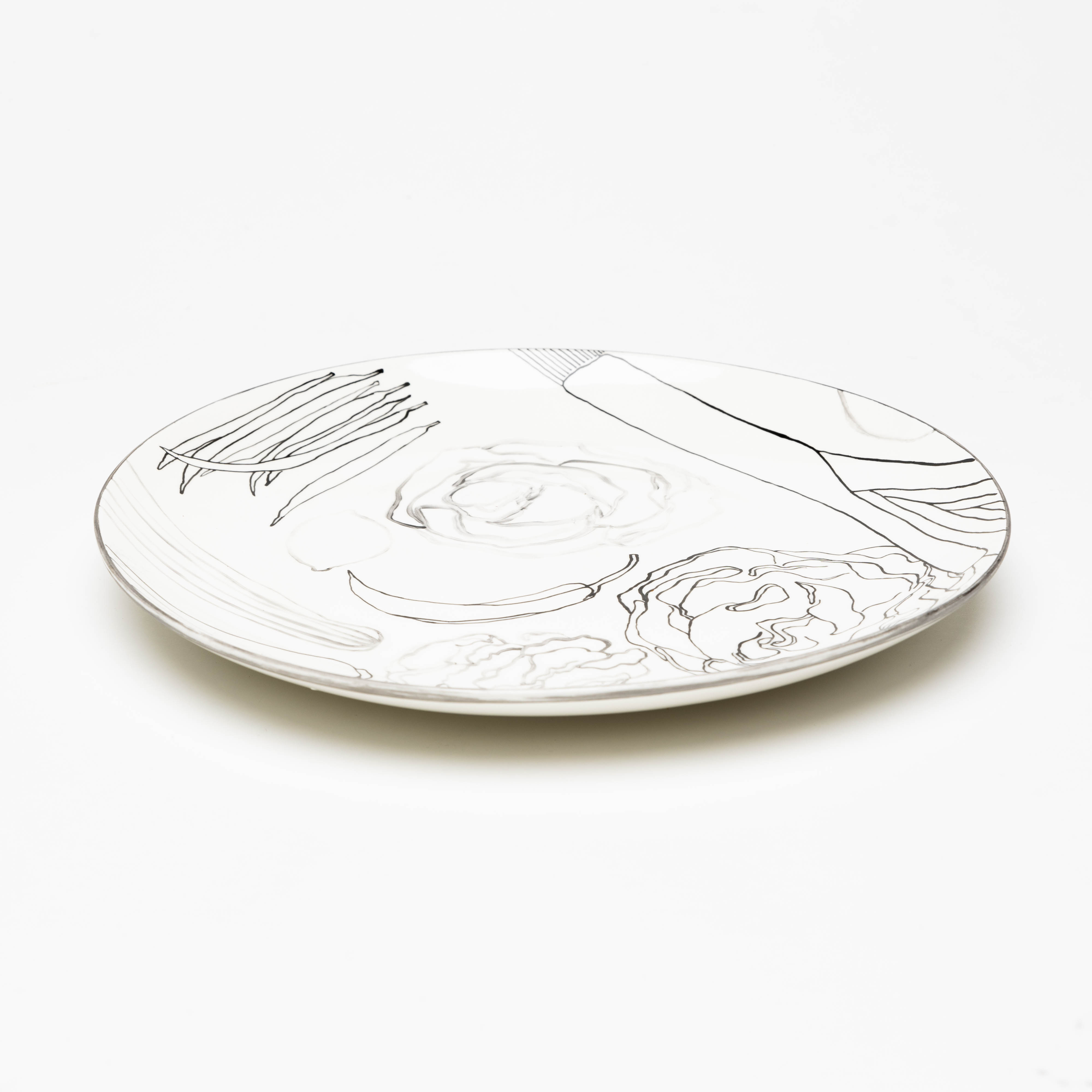 Šķīvis dārzeņiem