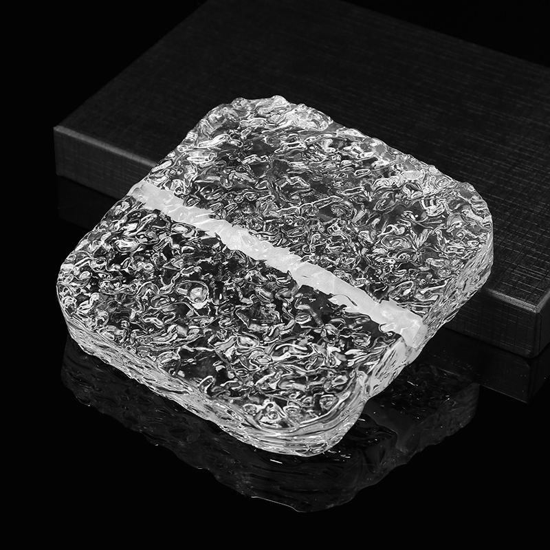 Apvalintas Kristalas stiklo plokštelė