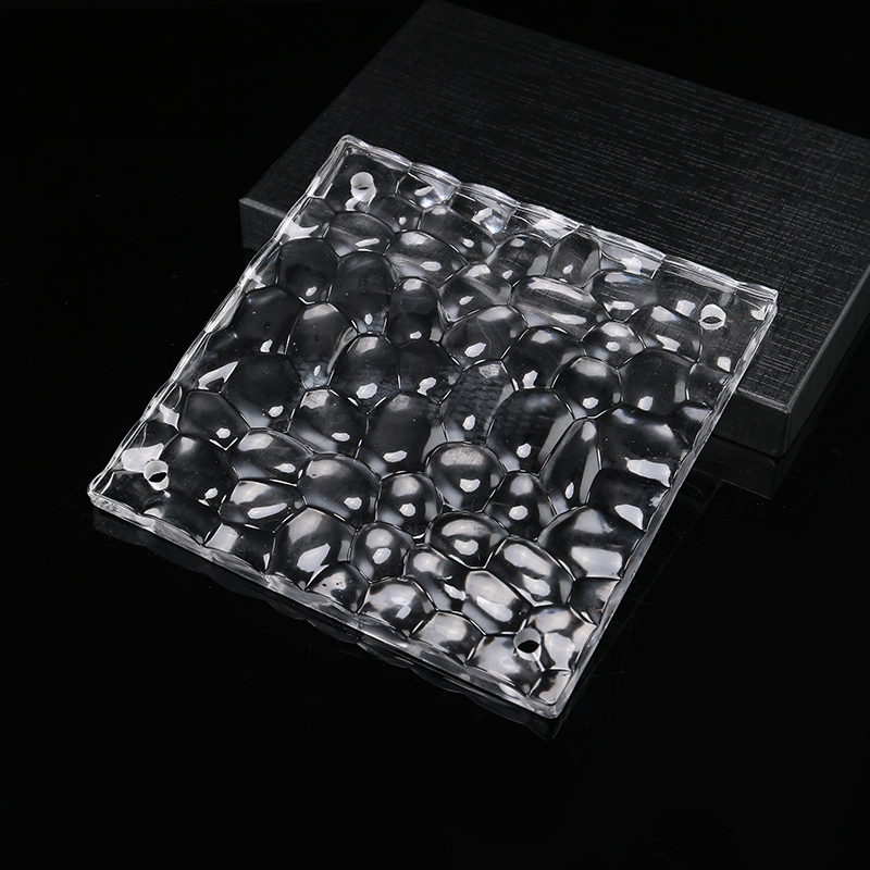 Lietaus lašų efekto stiklo plokštelė