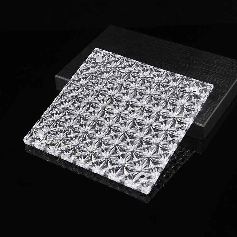 Kristalų mozaika stiklo plokštelė