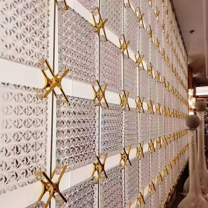 Geometrinis ornamentas stiklo plokštelė