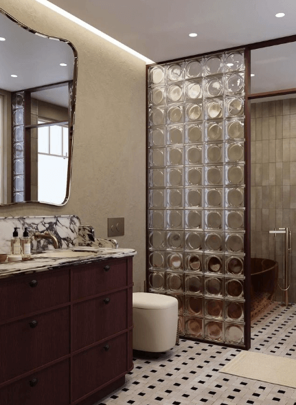 Skaidri su apskritimu kvadratinė plyta