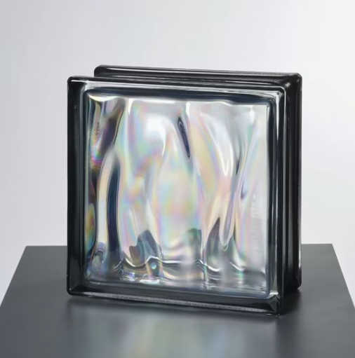 Stiklinis blokelis Vaivorykštė