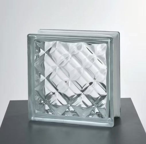 Stiklinis blokelis Rombas