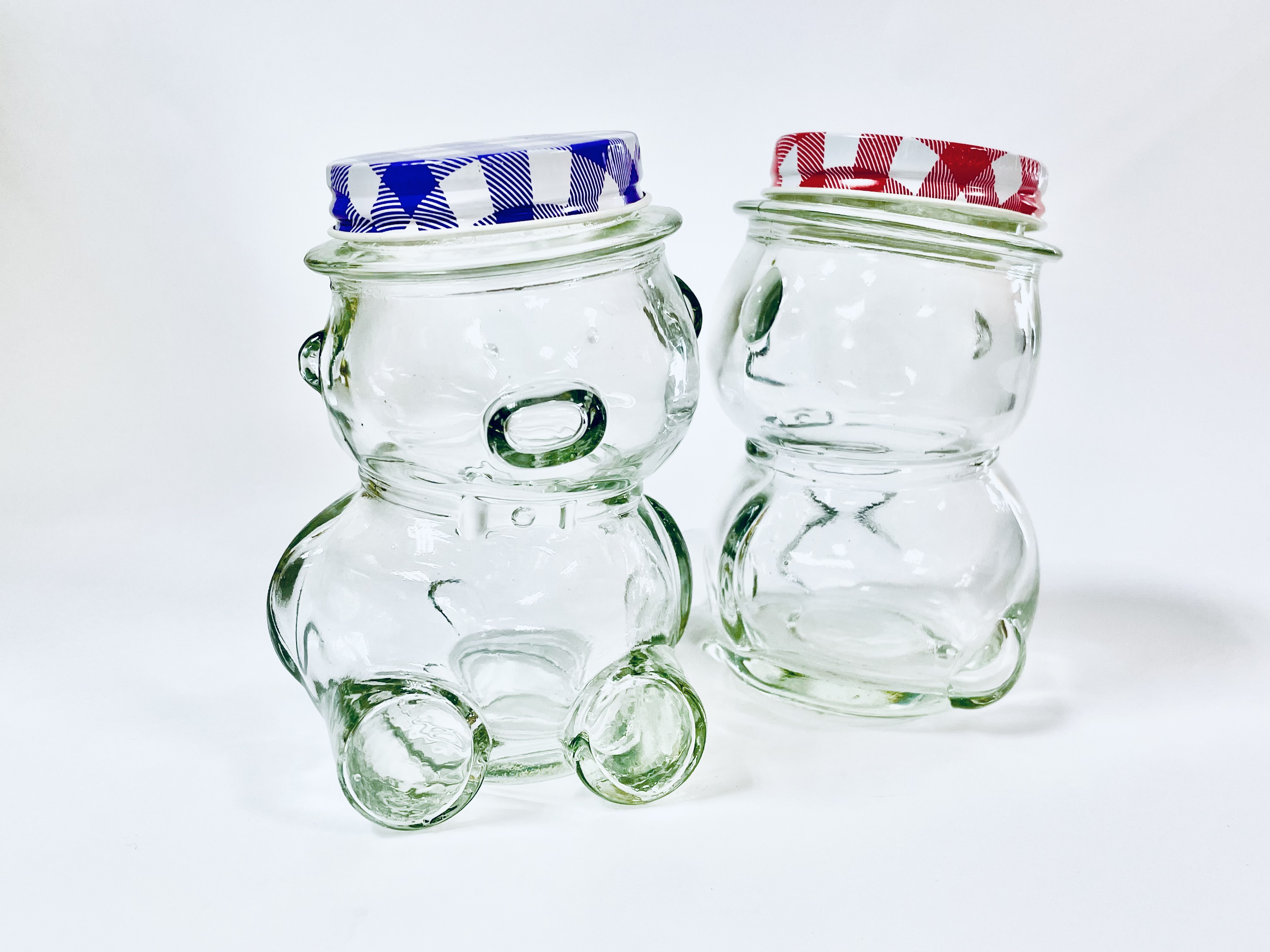 Stiklainis meškiukas, 80ml, 150ml