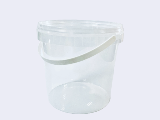 Plastikinis kibirėlis, 5l/ 3l / 2l / 1l / 0,77l /0,52l / 0,4l / 0,365l / 0,155l