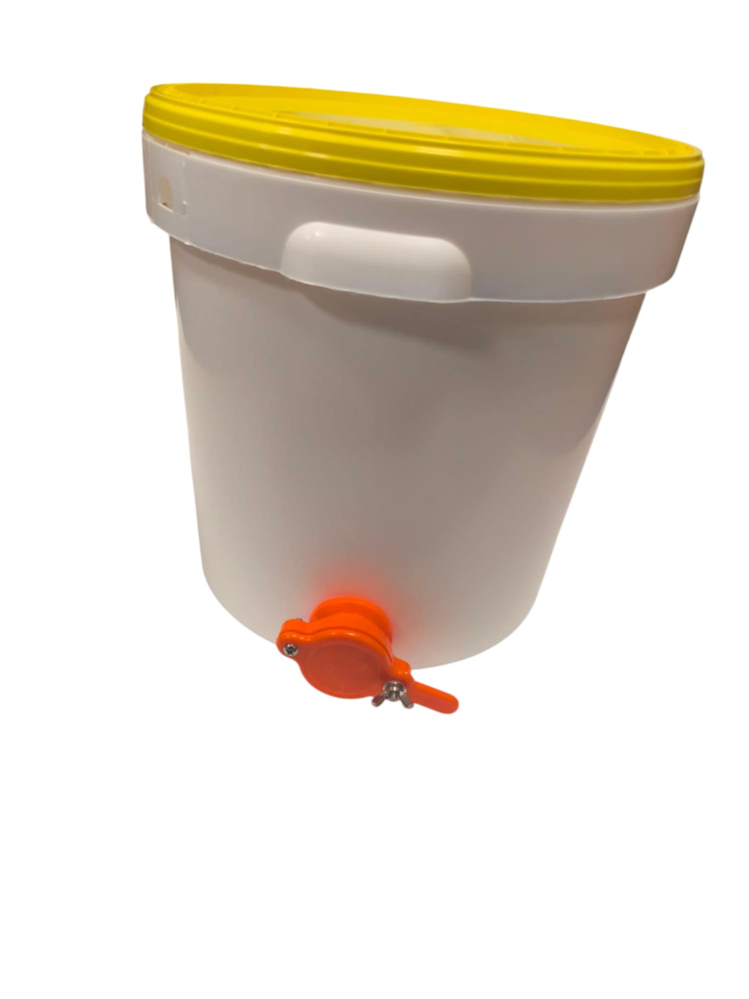 Kibiras  su  leistuvu ir  dangčiu 20l.