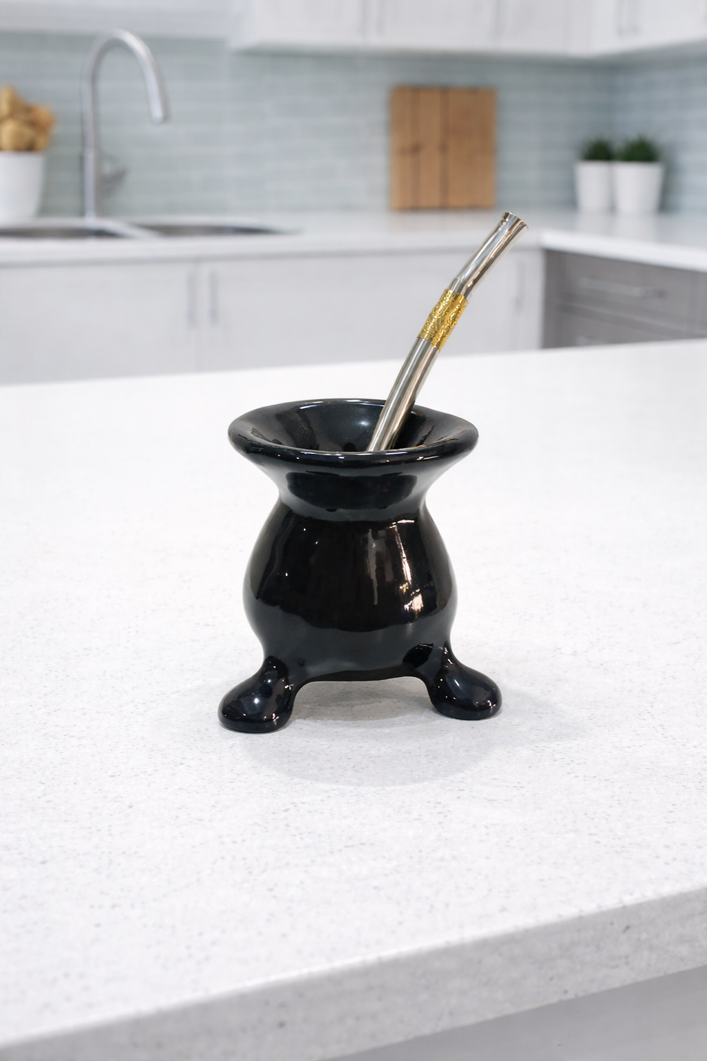 Mate de Cerámica 3 Patitas