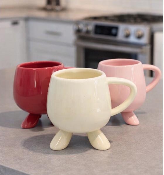 Tazas con Patitas Grande