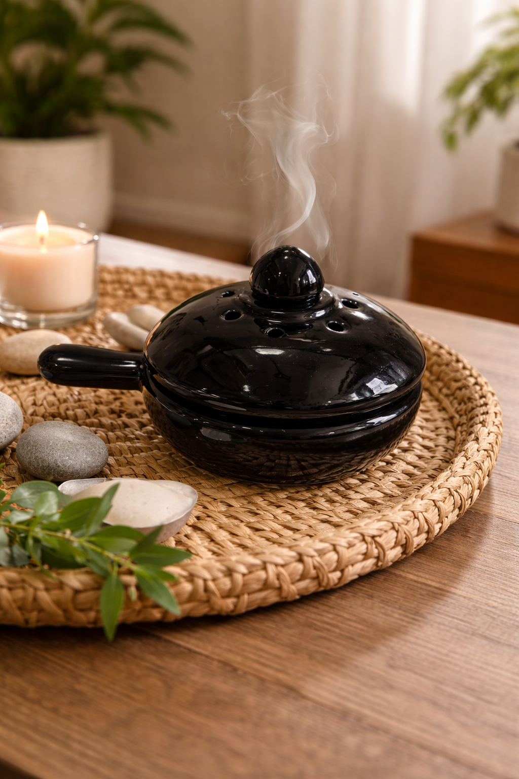 Sahumador de cerámica 