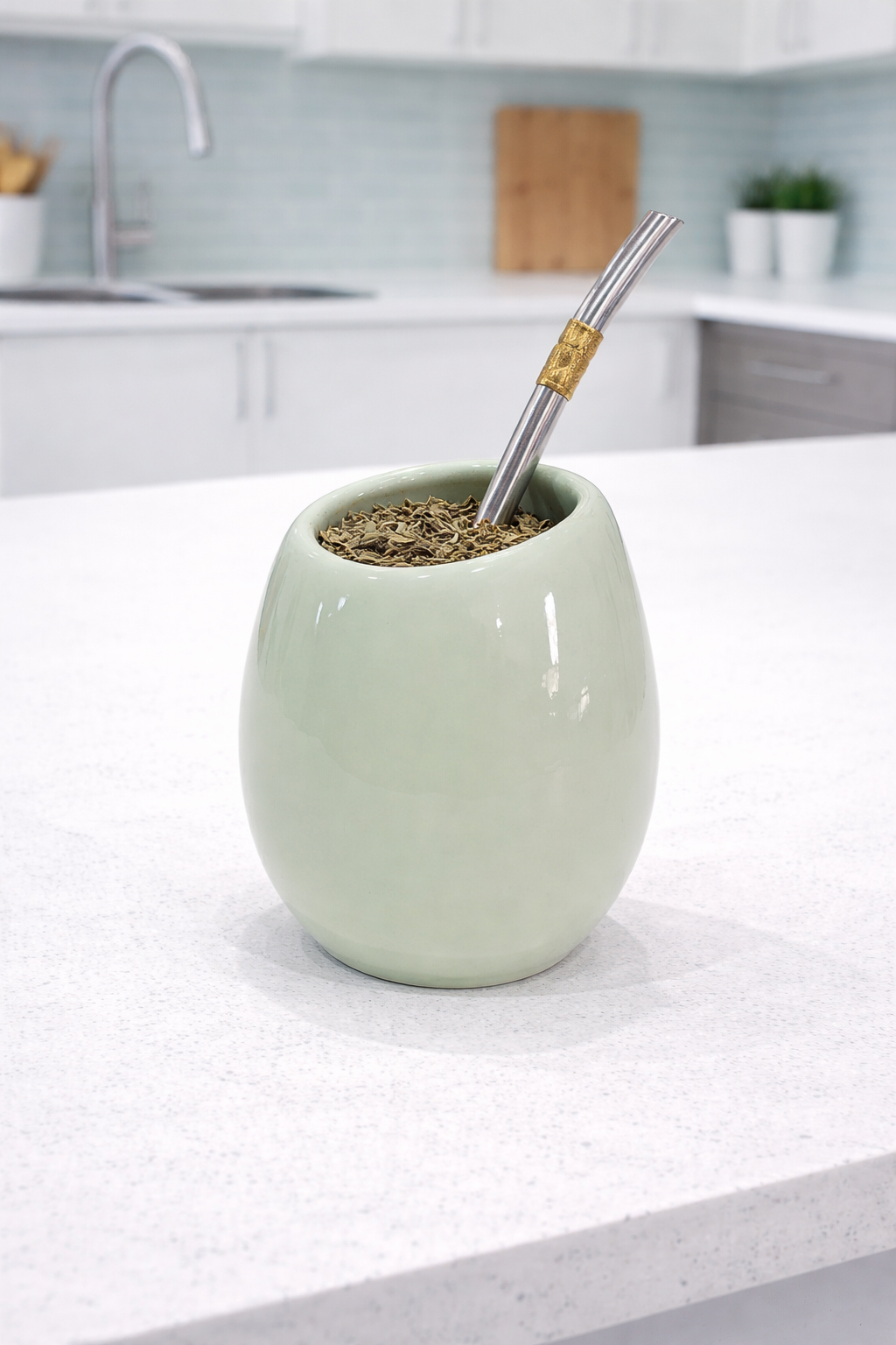 Mate de cerámica Ovo