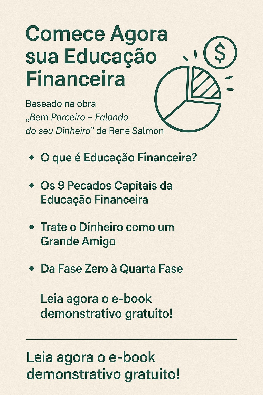 Comece Agora sua Educação Financeira