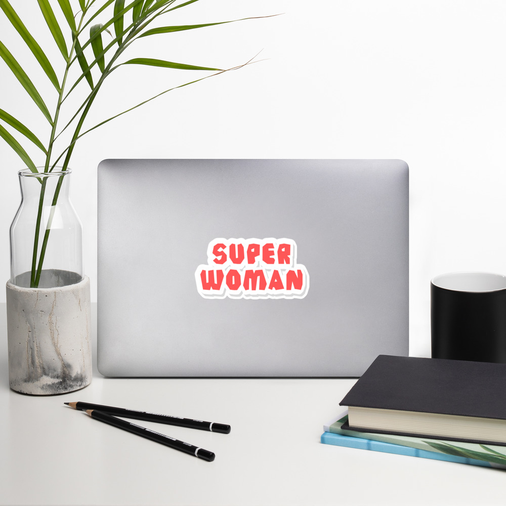 Bubble-free stickers | SuperWoman