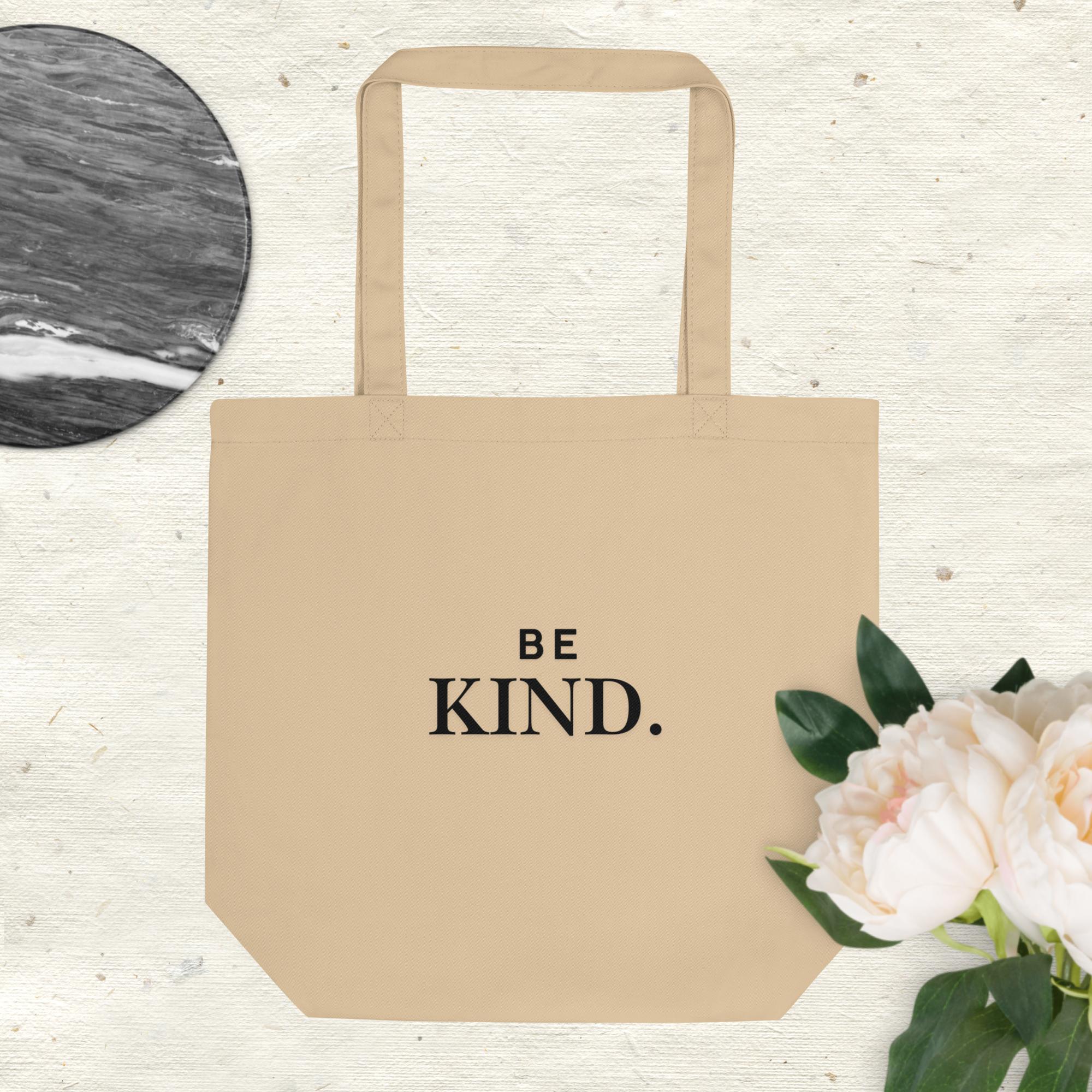Be Kind | Eco Tote Bag (oyster)