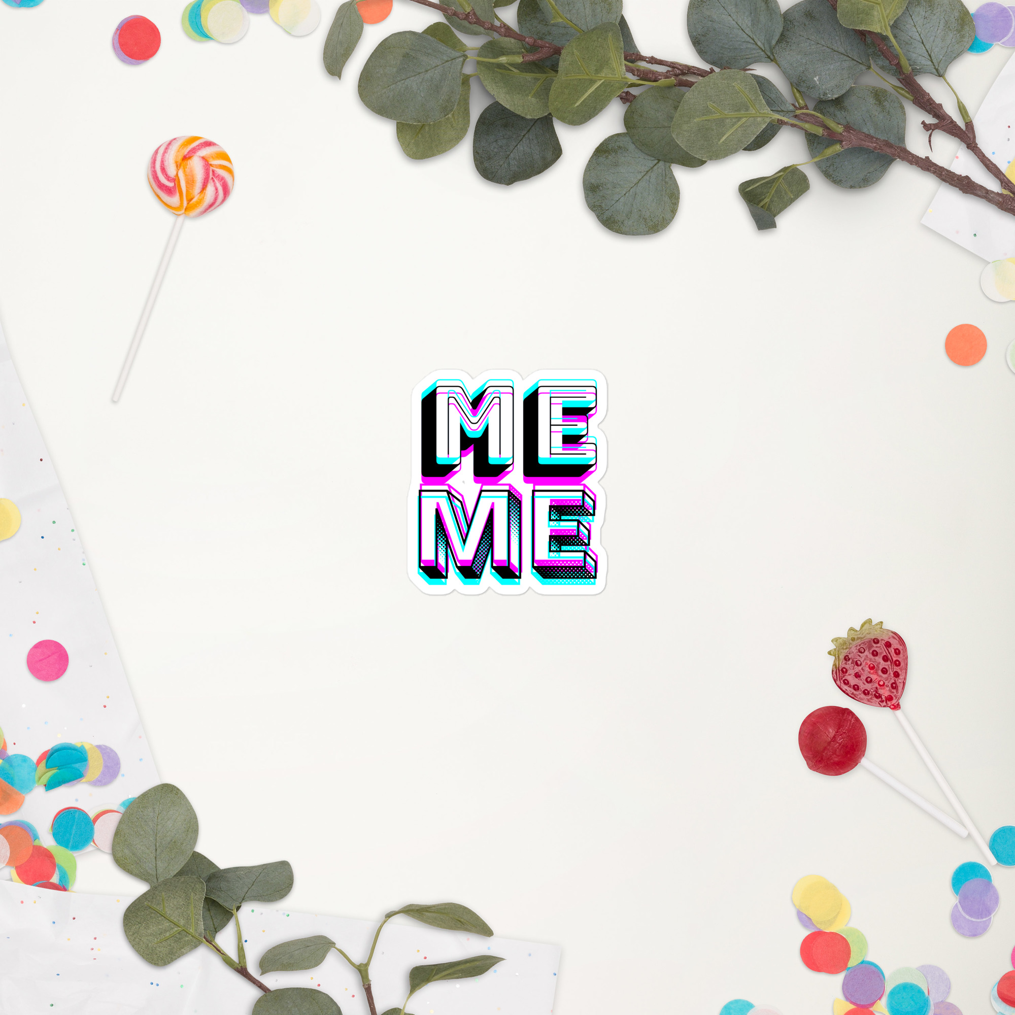 Motivational sticker | "ME"