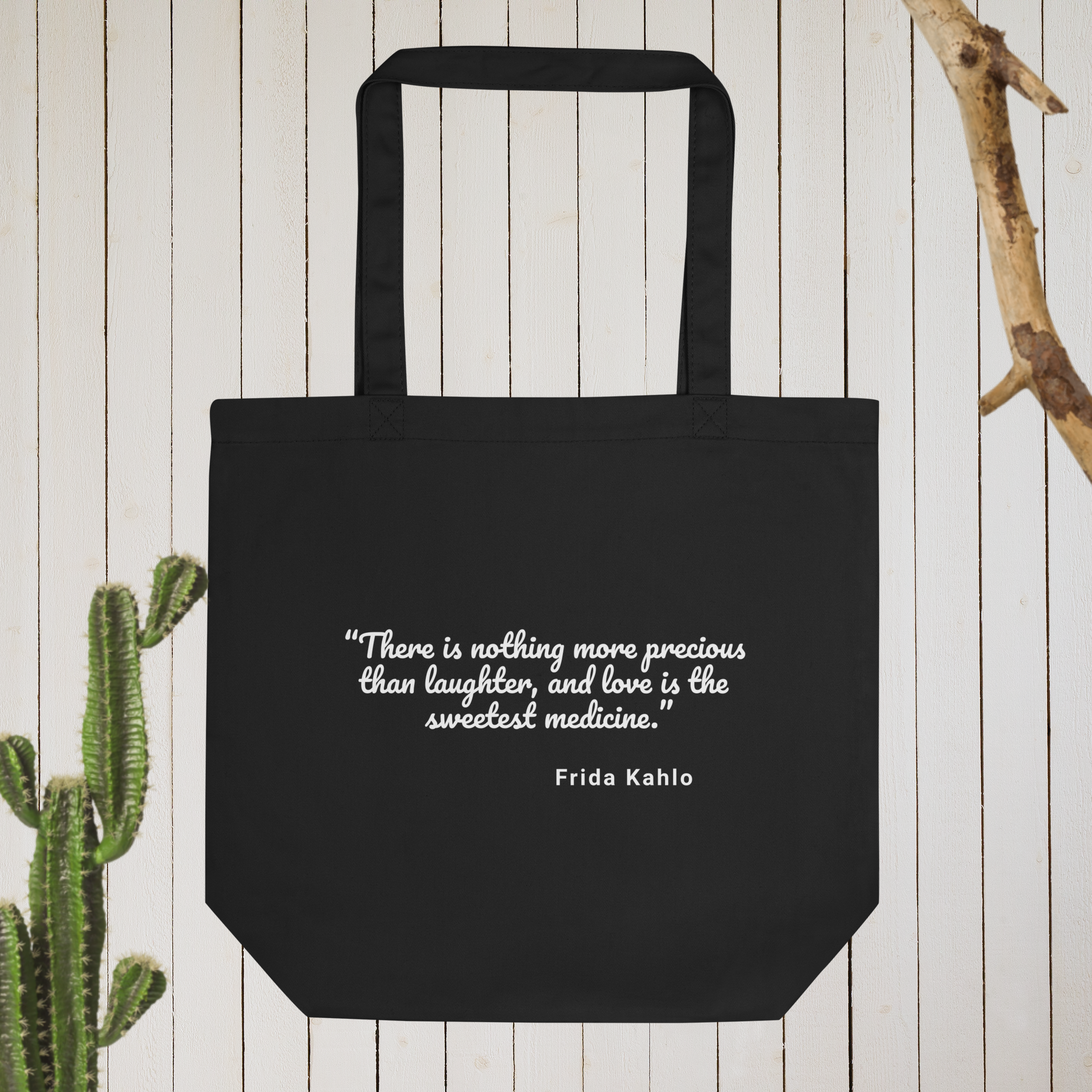 Frida Kahlo | Eco Tote Bag (black)