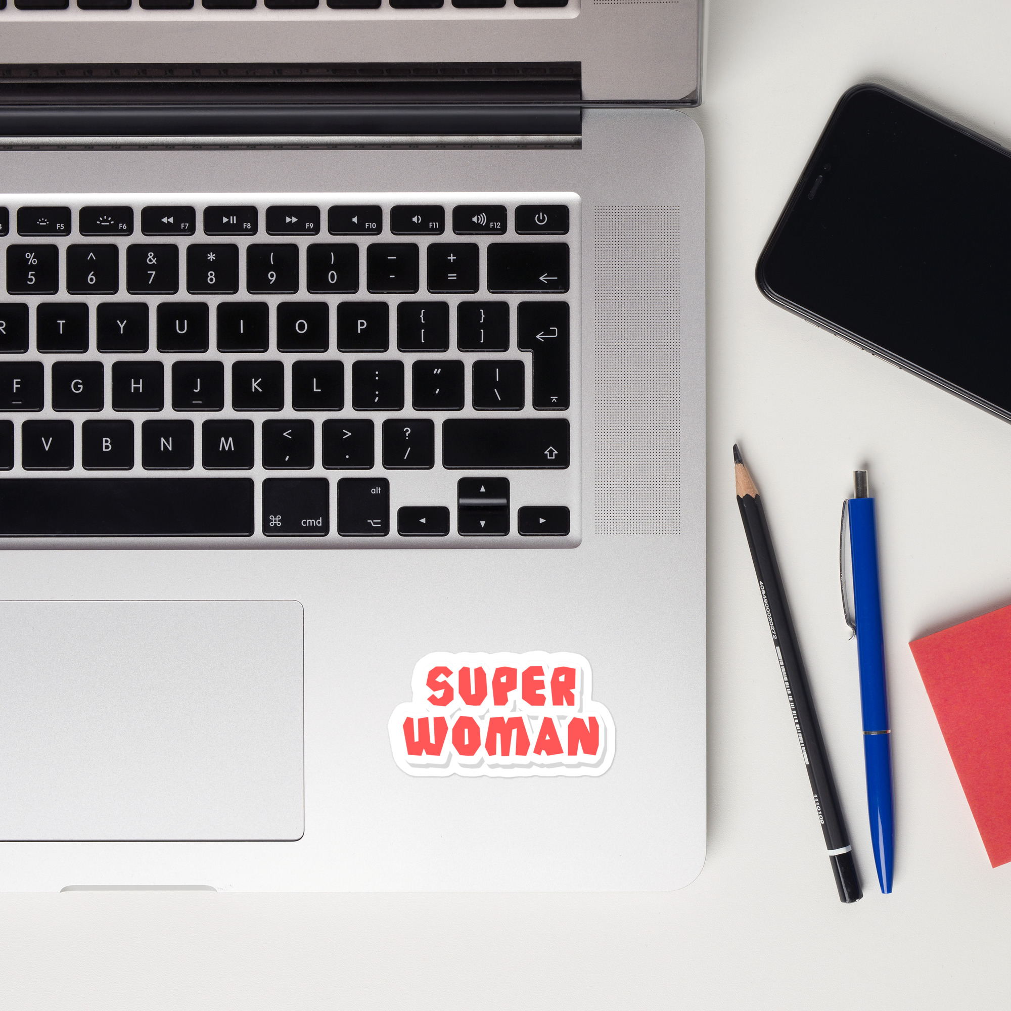 Bubble-free stickers | SuperWoman