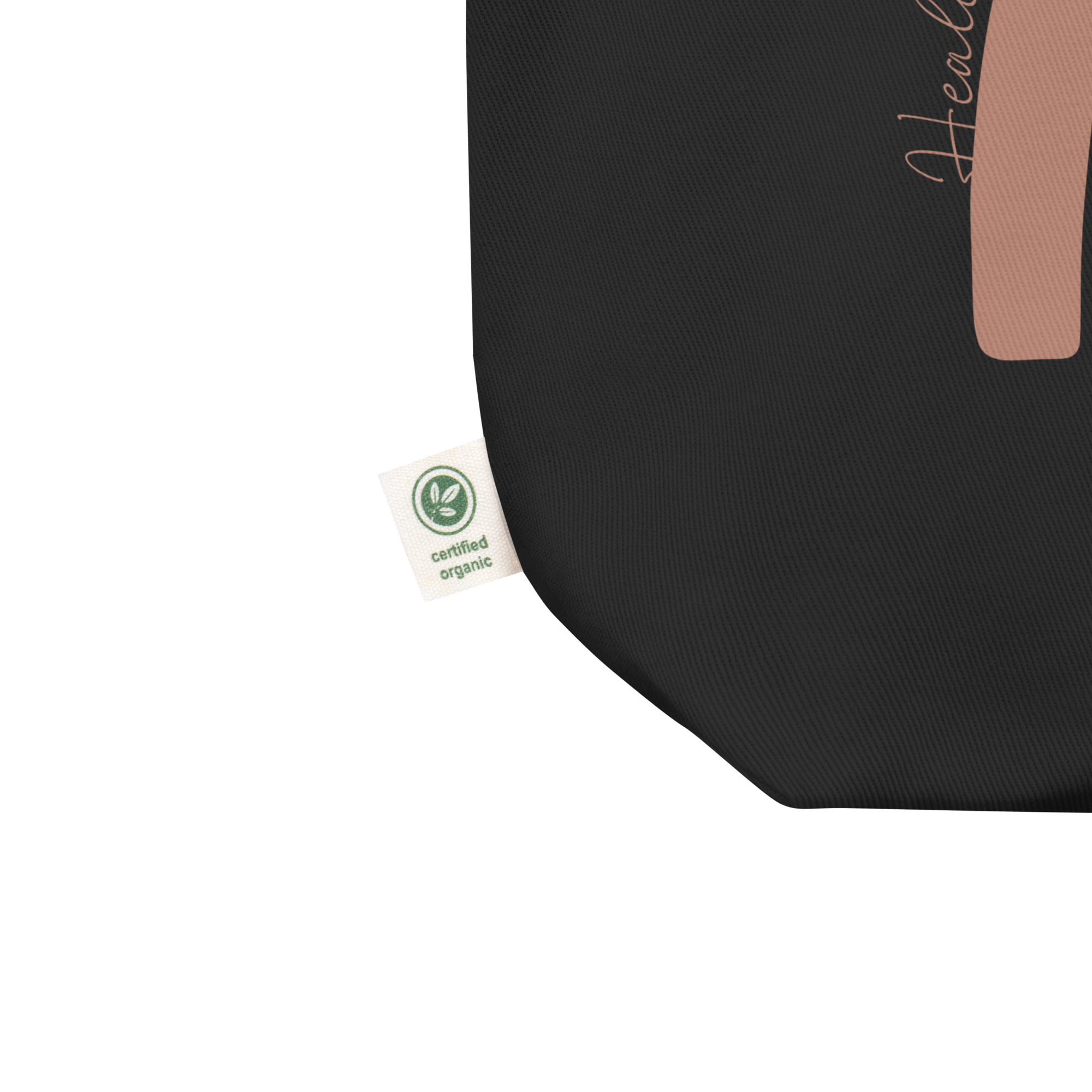 Healing looks good on me quote | Eco Tote Bag (black)