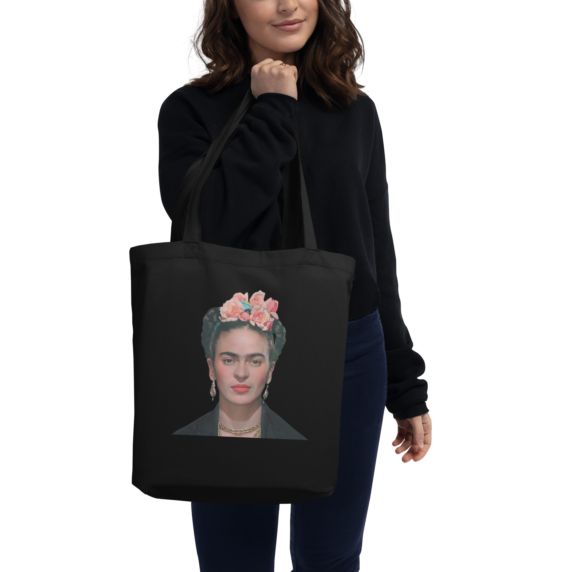 Frida Kahlo | Eco Tote Bag (black)