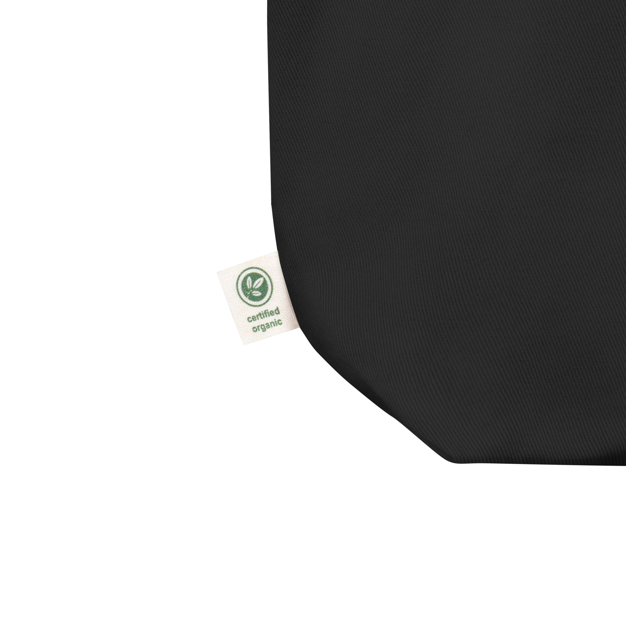 My peace is my power quote | Eco Tote Bag (black)