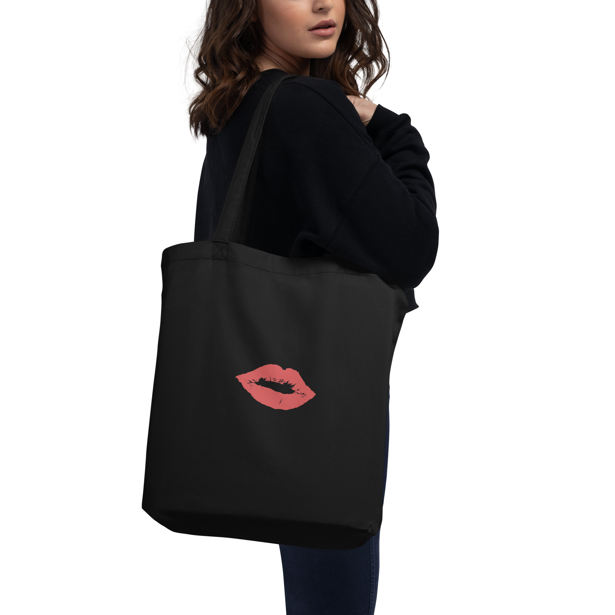 Eyes & Lips | Eco Tote Bag (black)
