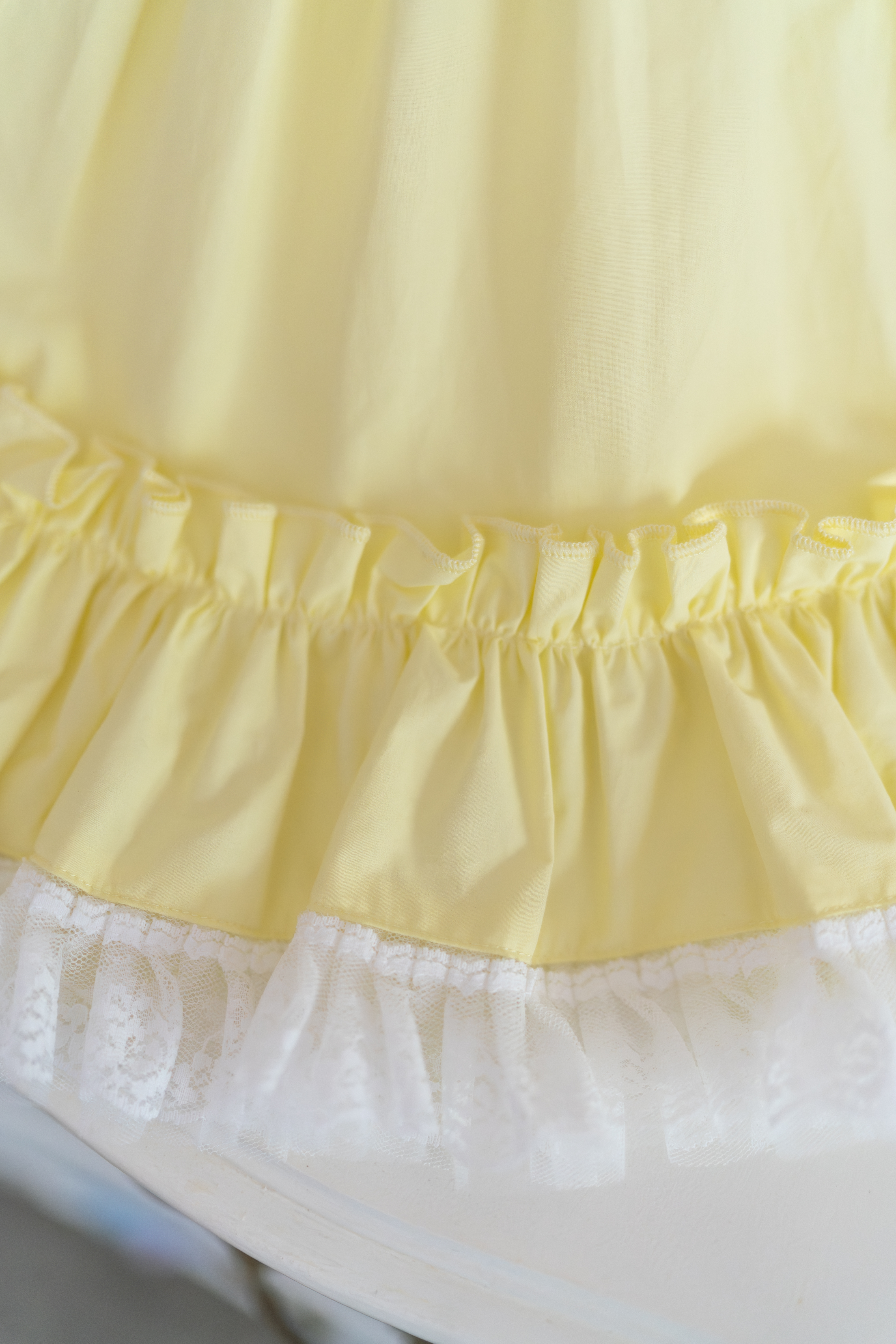 Frills and Lace - Yellow