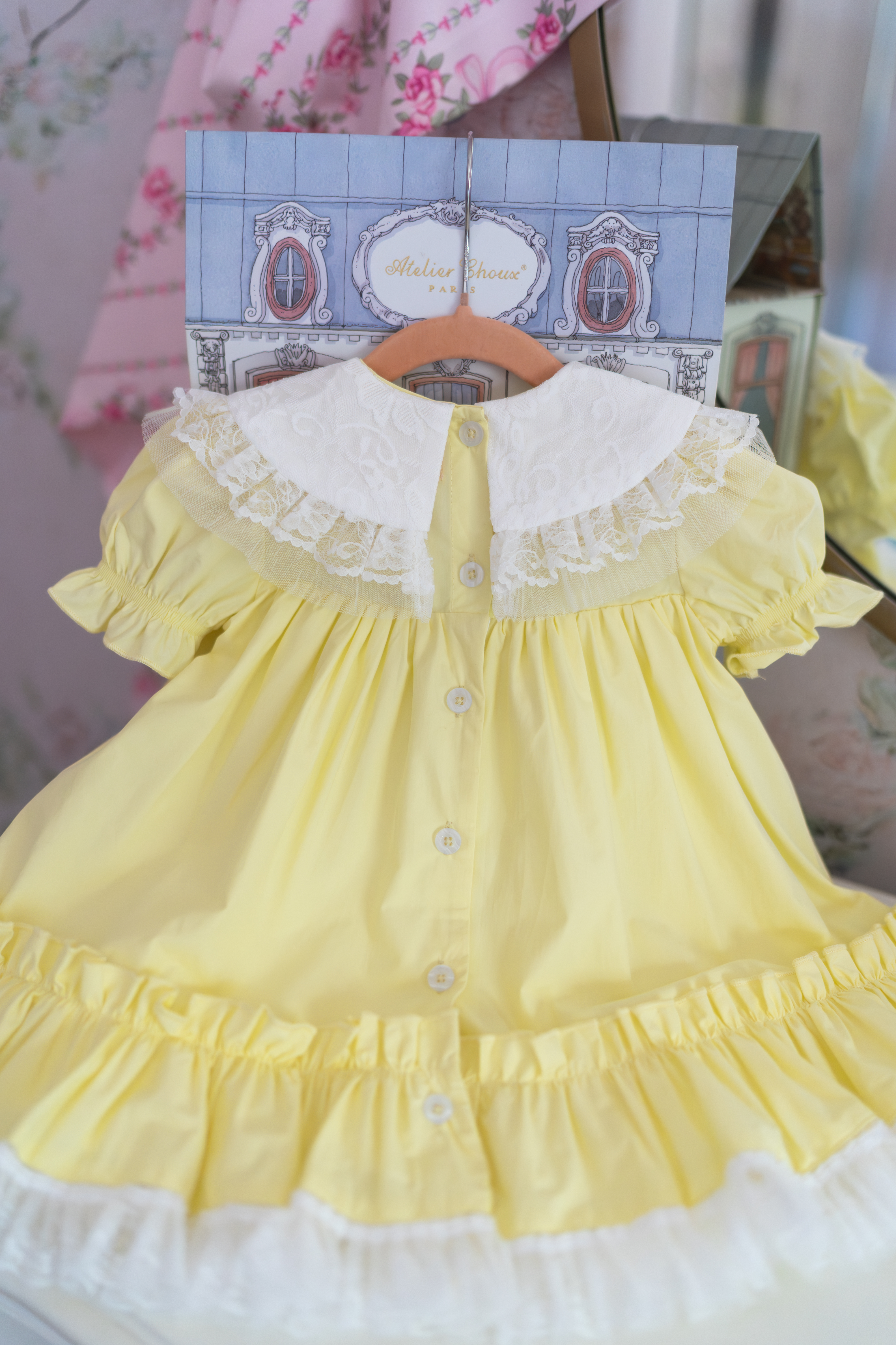 Frills and Lace - Yellow