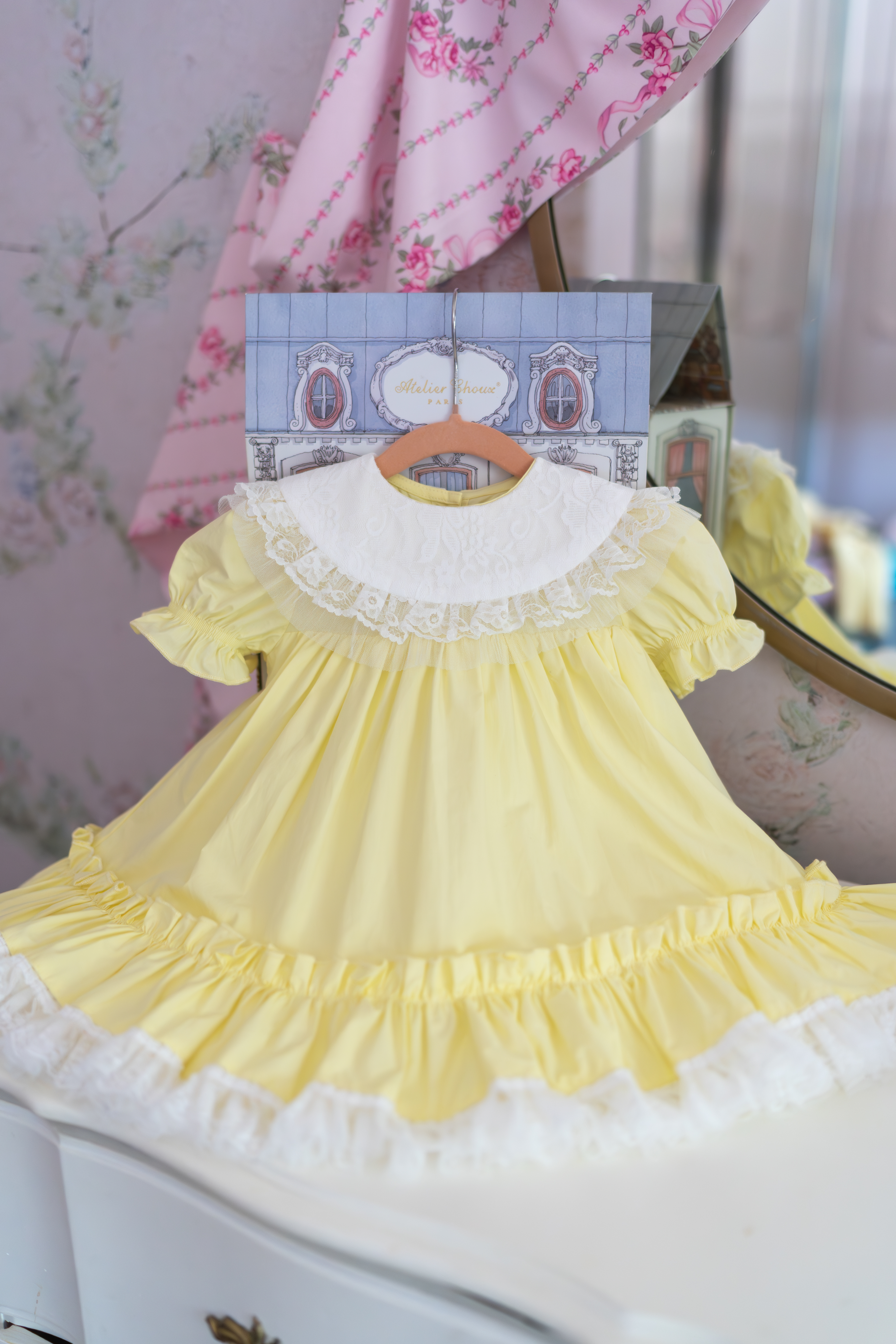 Frills and Lace - Yellow