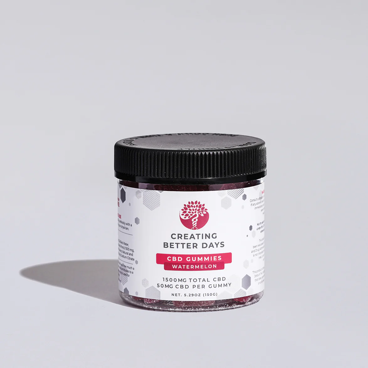 Watermelon CBD Gummies 1500 MG