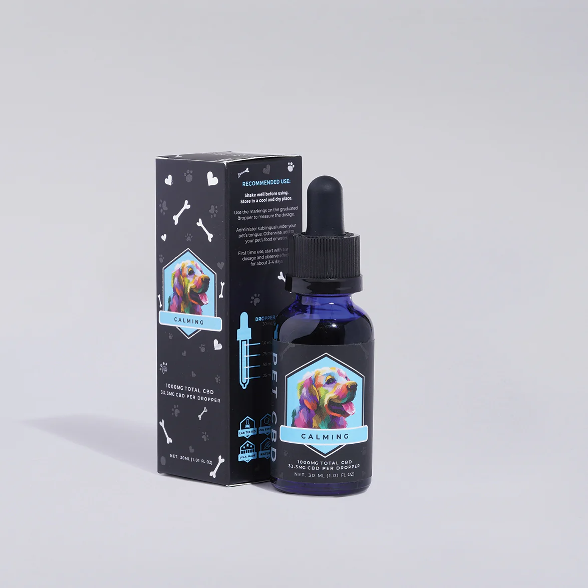 1000 MG Calming CBD Pet Oil For Dogs