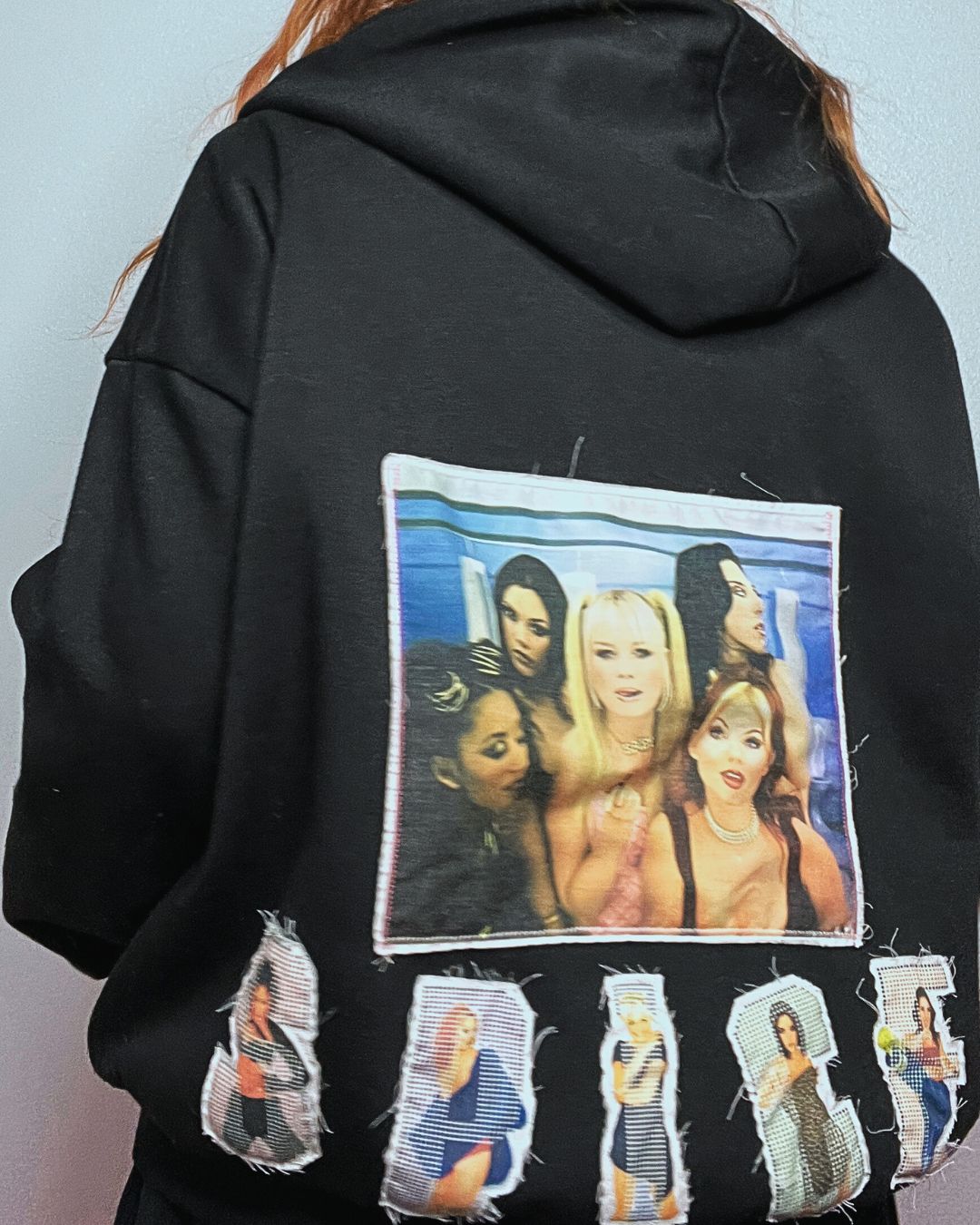 Y2K Girl Power ★ Collage Zip Hoodie