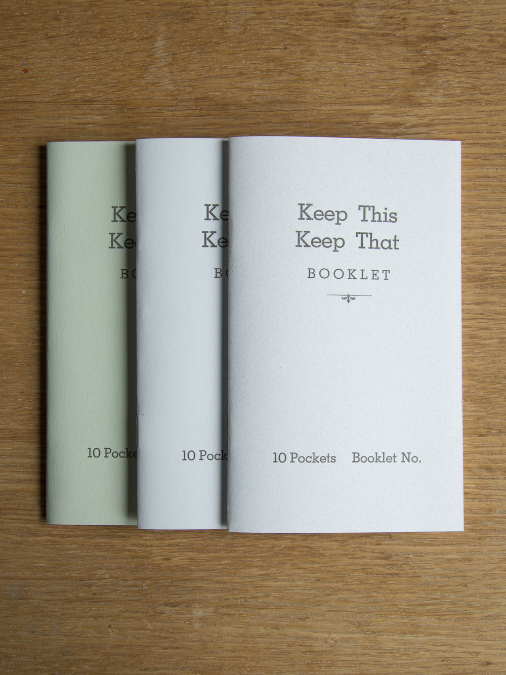 Keep this Keep that Booklet