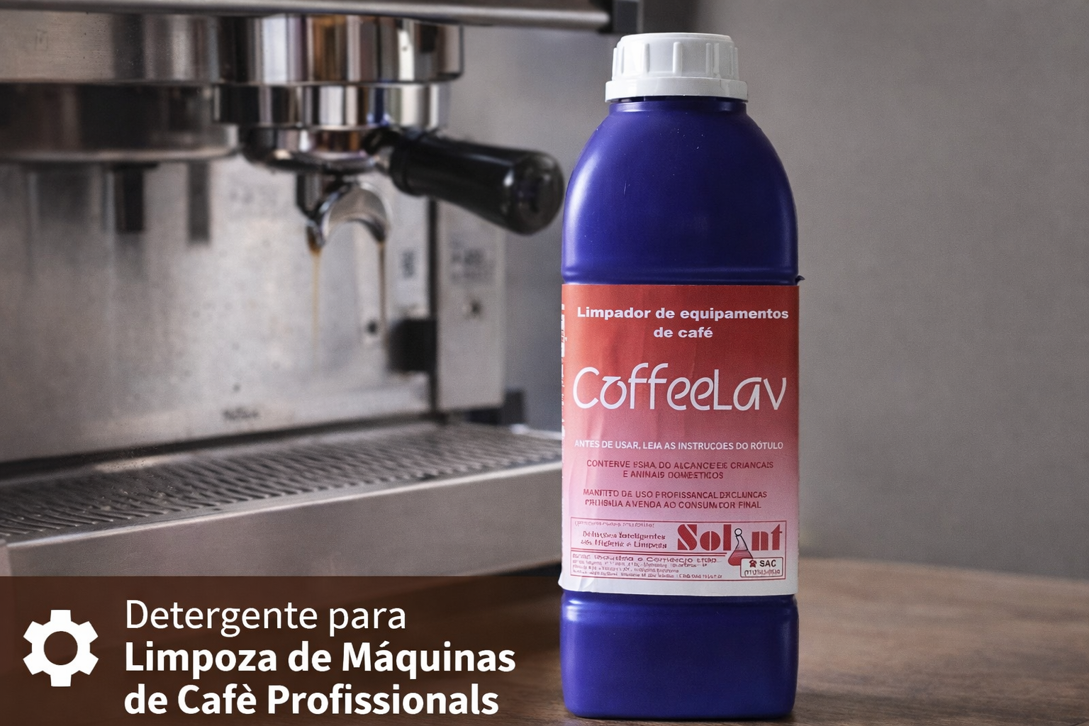 COFFELAV – Detergente Alcalino para Limpeza de Máquinas de Café Profissionais