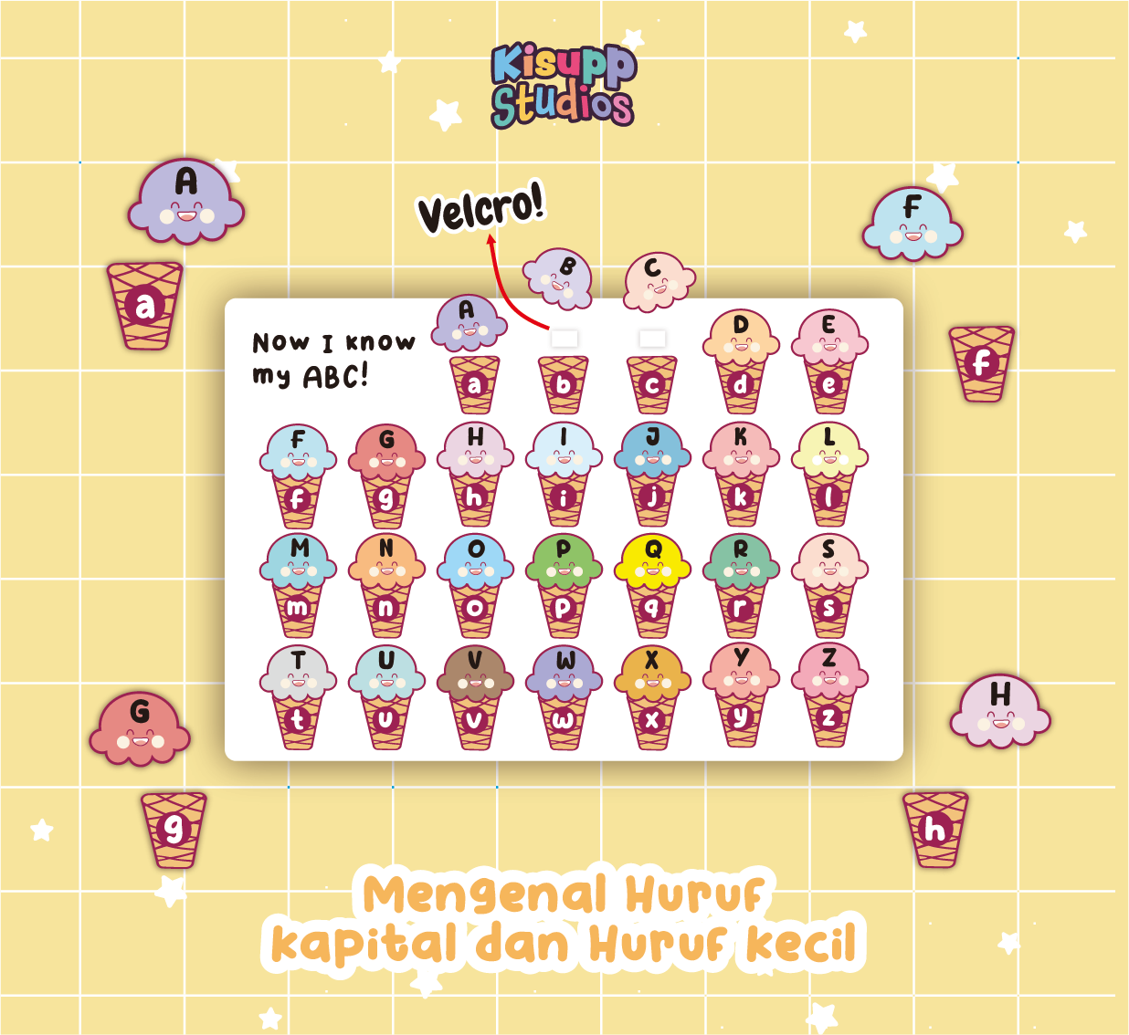 Mengenal Huruf Kapital dan Huruf Kecil