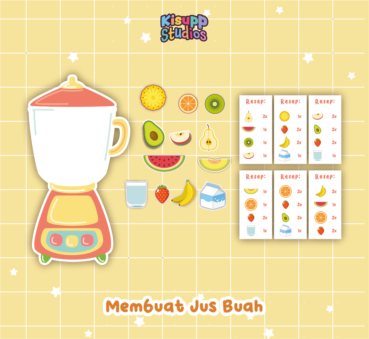 Membuat Jus Buah