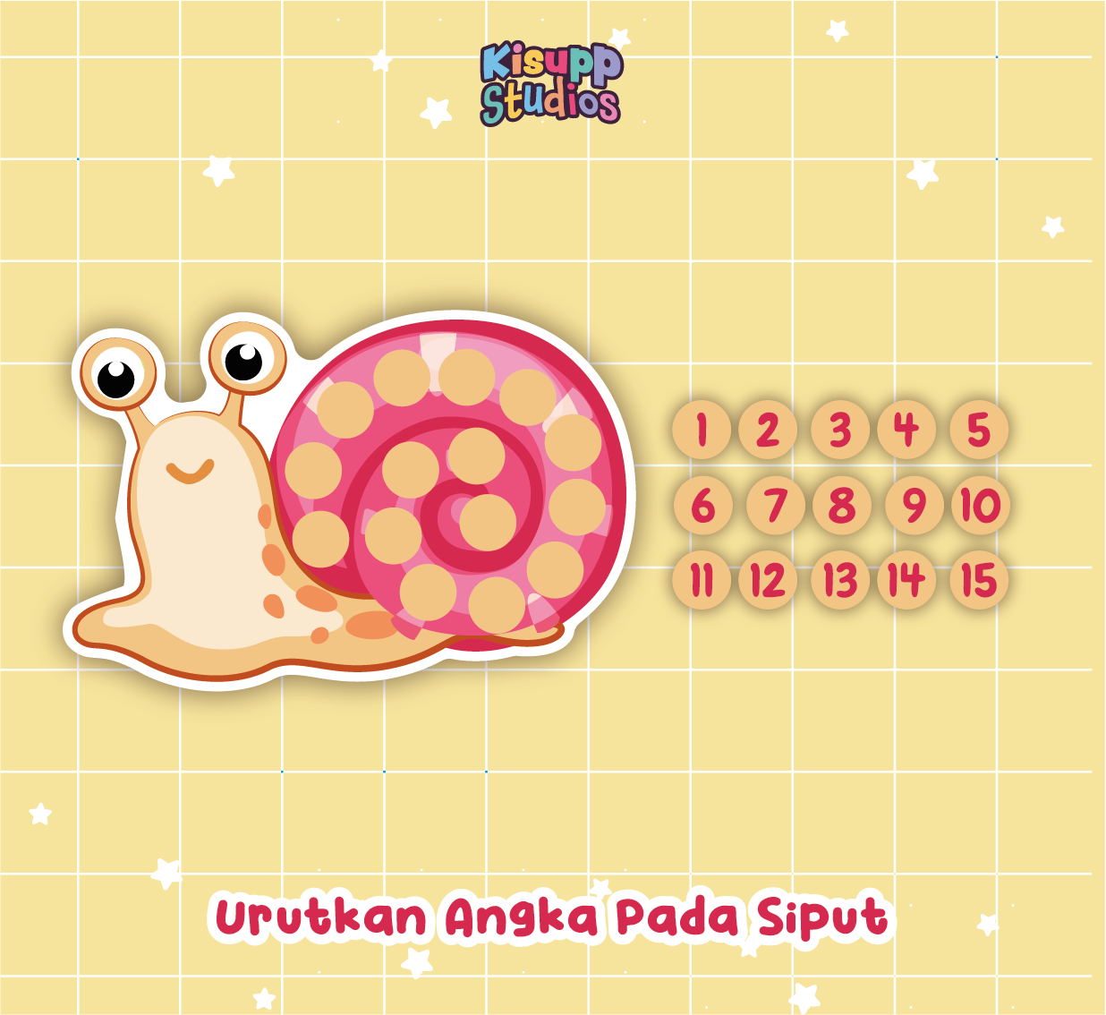 Urutkan Angka Pada Siput