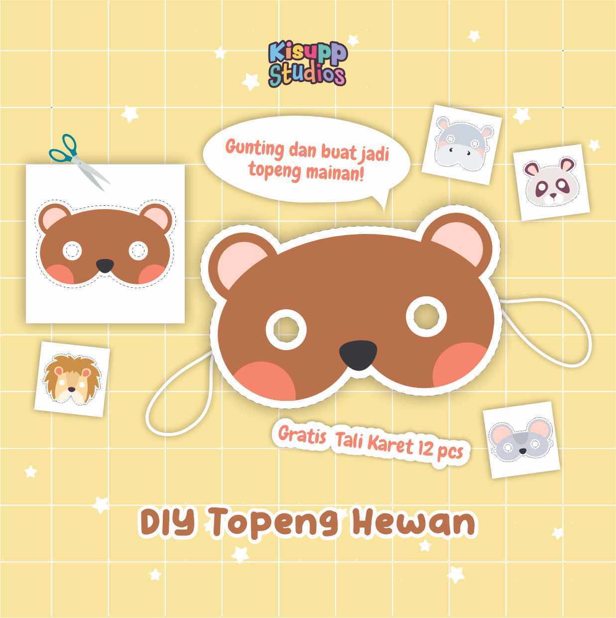 DIY Topeng Hewan