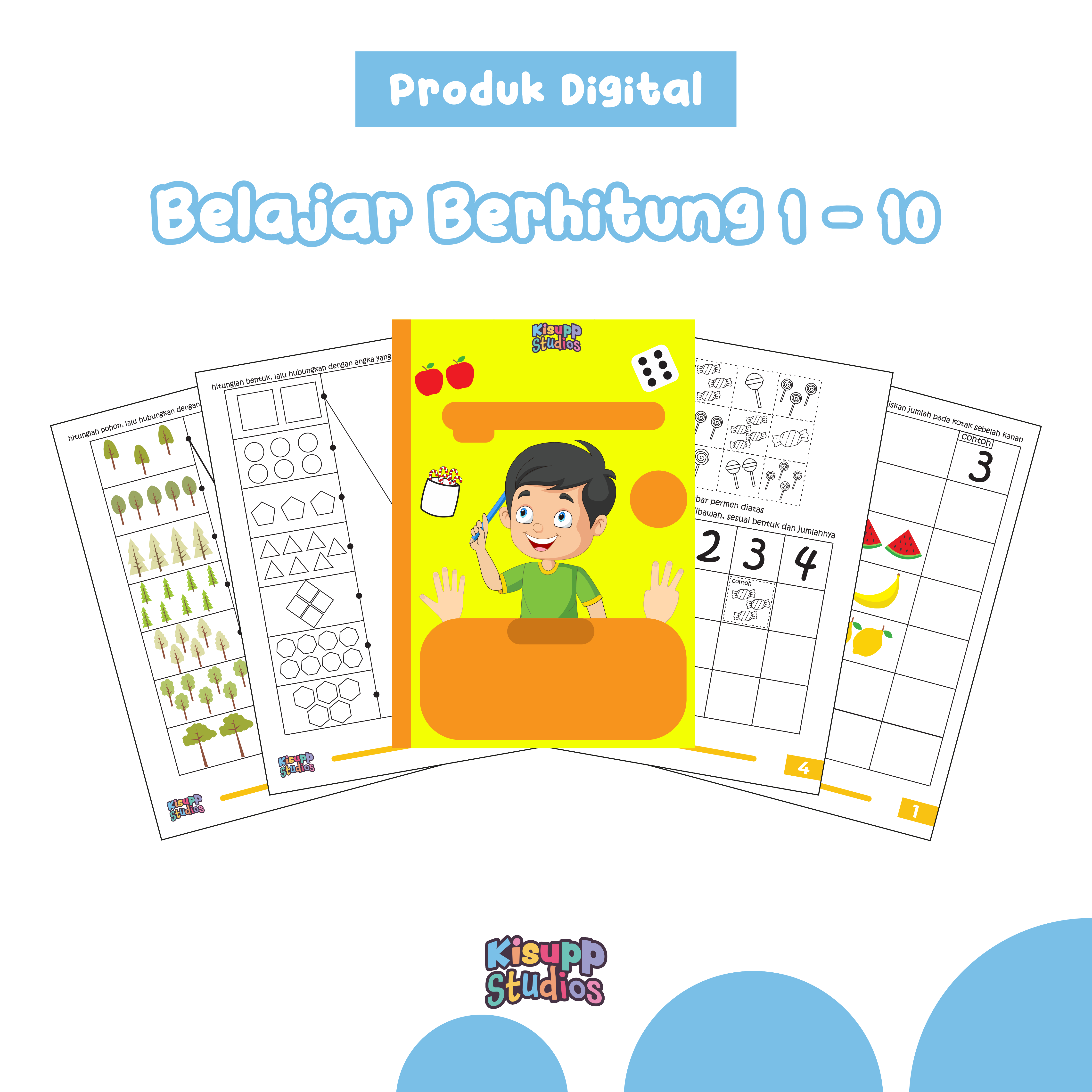 Belajar Berhitung 1 - 10