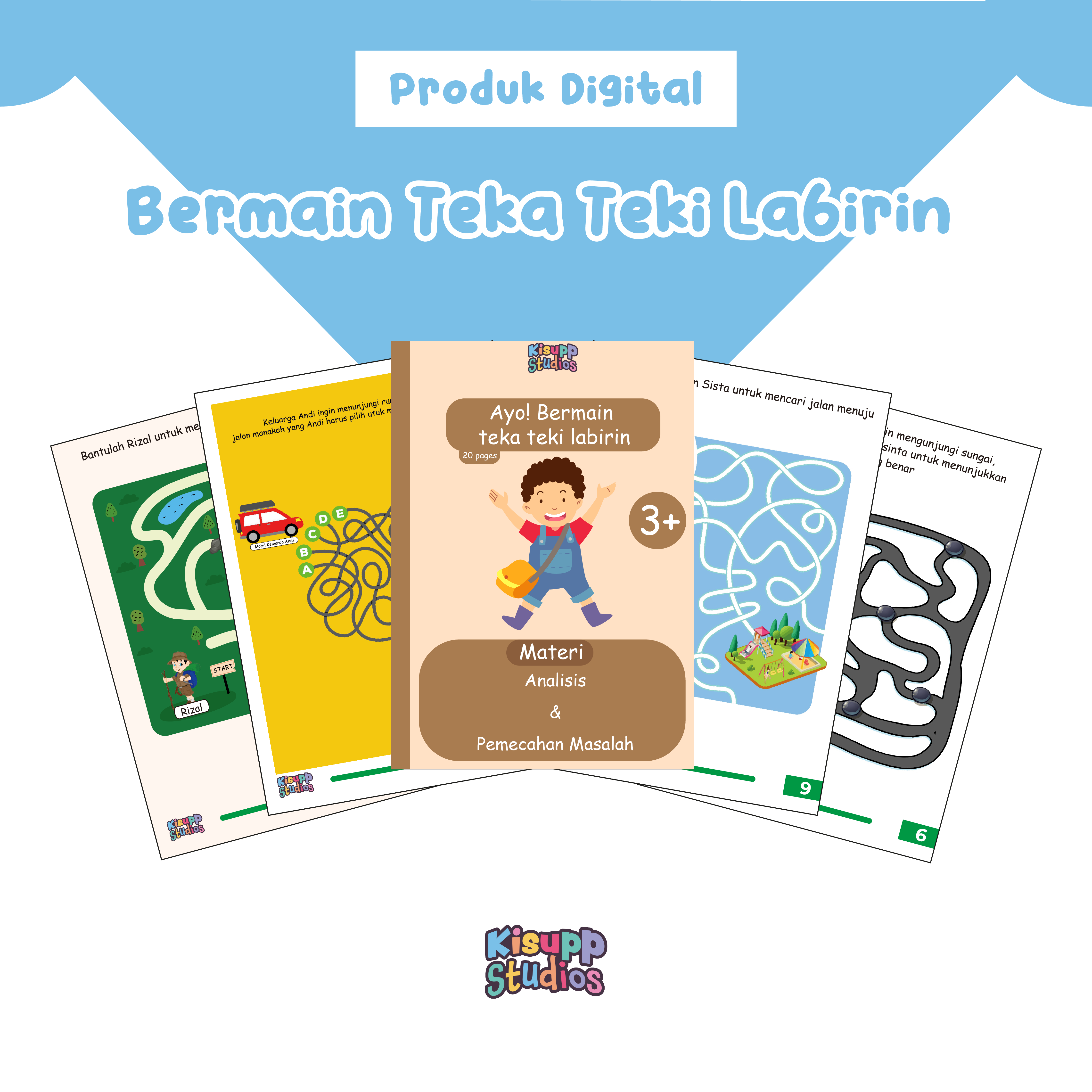 Bermain Teka Teki Labirin